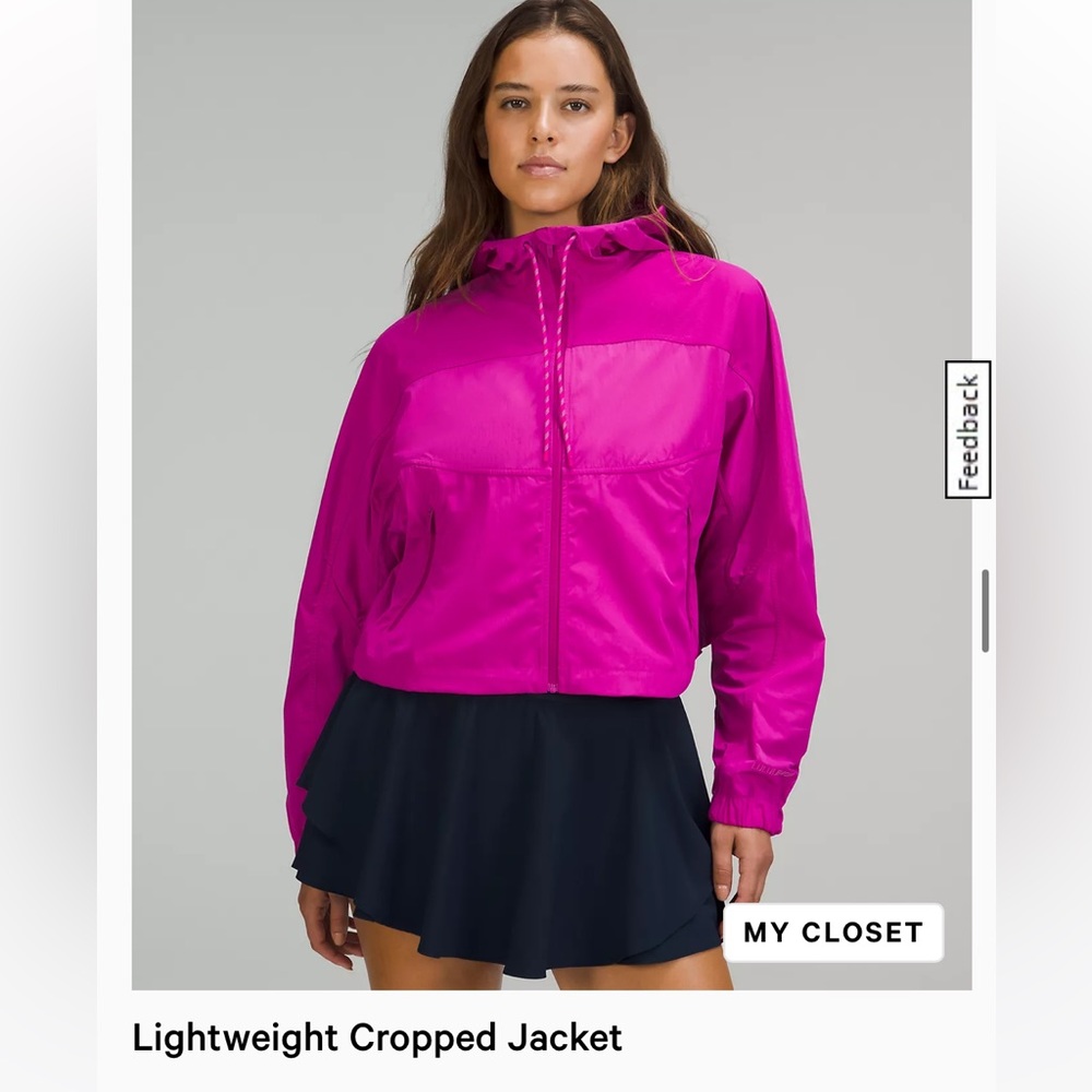 BN LULULEMON RAIN JACKET 💞😊